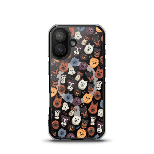 magsafe-clear-case-for-iphone-iphone-17-front-6a1d740008667.jpg Dog Heads iPhone MagSafe Clear Case