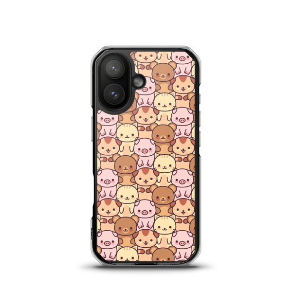 Kawaii Animals iPhone MagSafe Clear Case