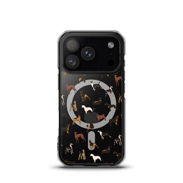 Dog Breeds iPhone MagSafe Clear Case