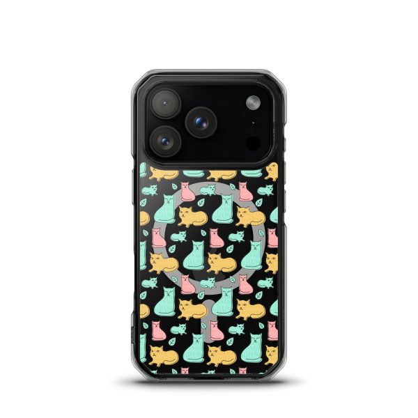 magsafe-clear-case-for-iphone-iphone-17-pro-front-6a1d7787a0f2c.jpg Cat Cute Colorful iPhone MagSafe Clear Case