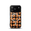 Orange Cat iPhone MagSafe Clear Case
