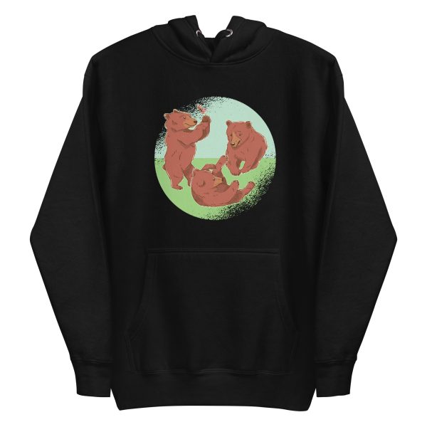 Playing Bear Cubs Hoodie