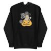 unisex-premium-pullover-hoodie-black-front-6a1d3cc1d99e1.jpg Coffee Right Meow Hoodie