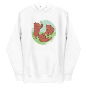 Playing Bear Cubs Hoodie