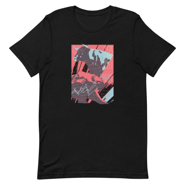 unisex-staple-t-shirt-black-front-6a1cf93c96003.jpg Stock Market Bull Bear T-Shirt