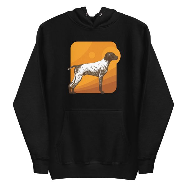 unisex-premium-pullover-hoodie-black-front-6a9d7c9f38df1.jpg English Pointer Dog Hoodie