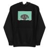 Peeking Dobermann Hoodie