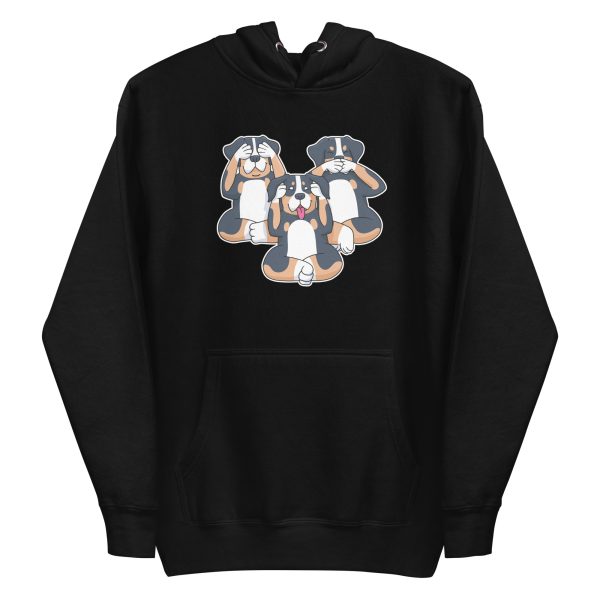 Three Dogs Hoodie
