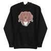 unisex-premium-pullover-hoodie-black-front-6a9f8d5dc78a2.jpg Cute Hairy Puppy Dog Hoodie