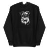 Schnauzer Dog Illustration Hoodie