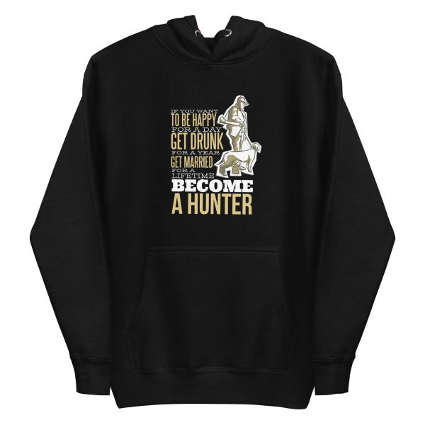 unisex-premium-pullover-hoodie-black-front-6a9fce4c23eef.jpg Hunter Quote Hoodie