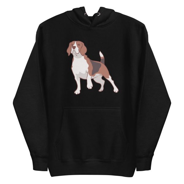 unisex-premium-pullover-hoodie-black-front-6a9fd0335512b.jpg Beagle Dog Hoodie