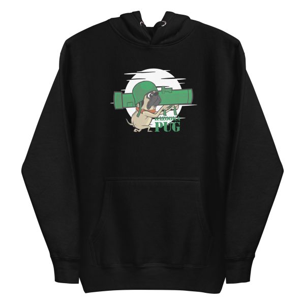 unisex-premium-pullover-hoodie-black-front-6a9fe17c640ce.jpg Bazooka Pug Hoodie