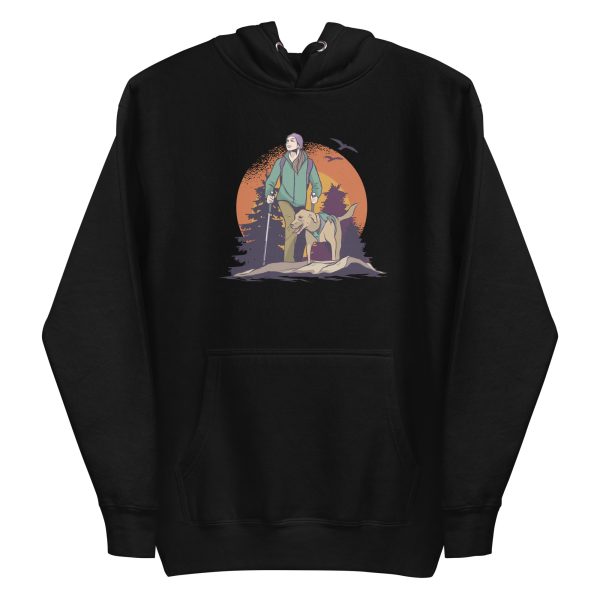 unisex-premium-pullover-hoodie-black-front-6a9fe1de805f0.jpg Hiking Forest Hoodie