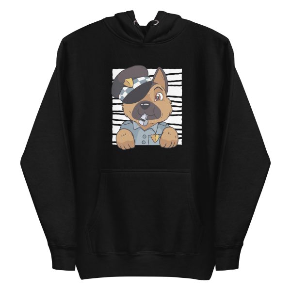 unisex-premium-pullover-hoodie-black-front-6aa189980a265.jpg German Shepherd Police Hoodie
