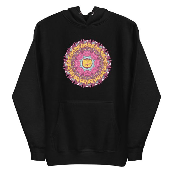 unisex-premium-pullover-hoodie-black-front-6aa3c681f0469.jpg Cat Mandala Hoodie