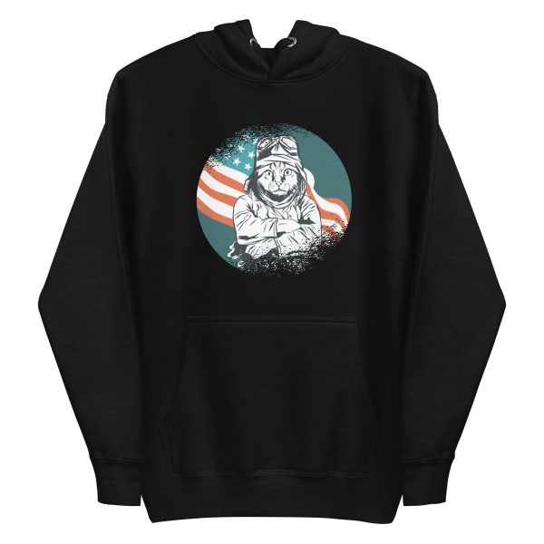 Pilot Cat Hoodie