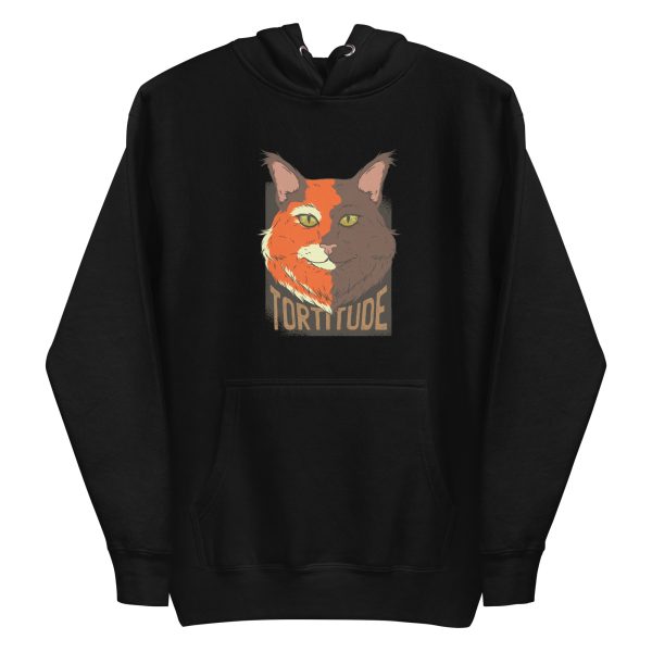 unisex-premium-pullover-hoodie-black-front-6aa46291769b0.jpg Tortoise Cat Hoodie
