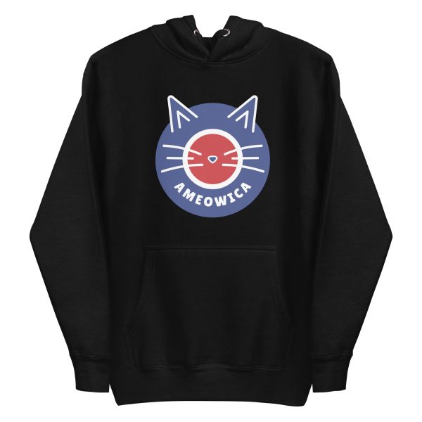 unisex-premium-pullover-hoodie-black-front-6aa462ba48665.jpg Ameowica Hoodie
