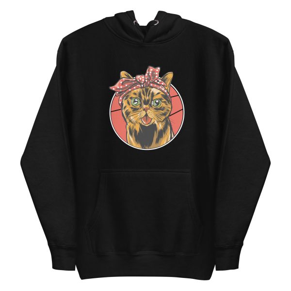 unisex-premium-pullover-hoodie-black-front-6aa4634e9d6ee.jpg Bandana Cat Hoodie