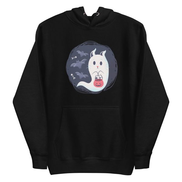 unisex-premium-pullover-hoodie-black-front-6aa467bdb4a3b.jpg Ghost Cat Hoodie