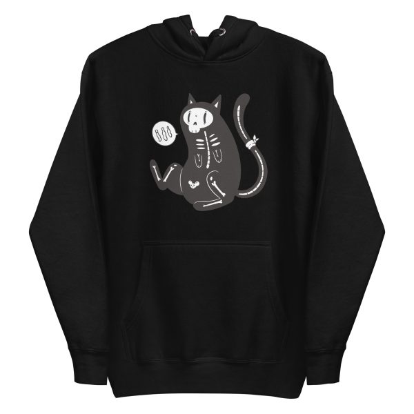 Skeleton Cat Hoodie