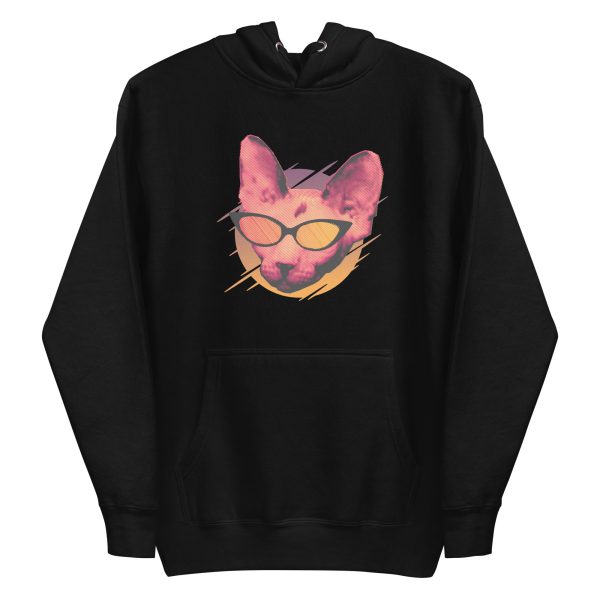 Party Cat With Sunglasses Hoodie