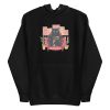 unisex-premium-pullover-hoodie-black-front-6aa7206831eb5.jpg Cat On Balcony Hoodie