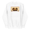 Peeking Pug Hoodie