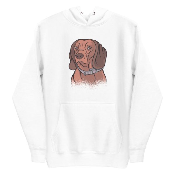 unisex-premium-pullover-hoodie-white-front-6a9dcc5f70b09.jpg Bavarian Mountain Hound Hoodie