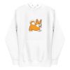 unisex-premium-pullover-hoodie-white-front-6a9f8b9cdacf4.jpg Corgi Dad Hoodie