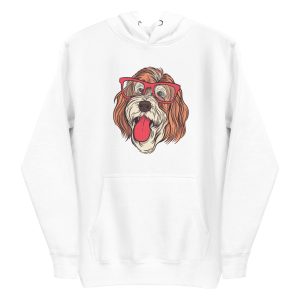 unisex-premium-pullover-hoodie-white-front-6a9f8db56f51a.jpg Bernedoodle Dog Hoodie