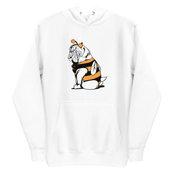 Bee Pug Dog Hoodie