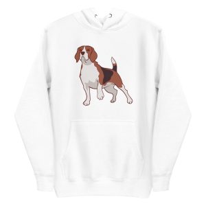 unisex-premium-pullover-hoodie-white-front-6a9fd03353681.jpg Beagle Dog Hoodie