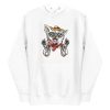 unisex-premium-pullover-hoodie-white-front-6a9fd3efaecb5.jpg Chihuahua Western Dog Hoodie