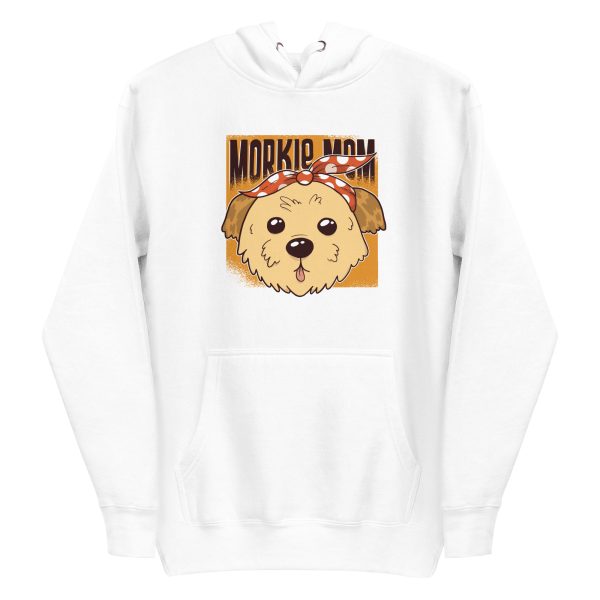 unisex-premium-pullover-hoodie-white-front-6aa181fb46772.jpg Morkie Mom Hoodie