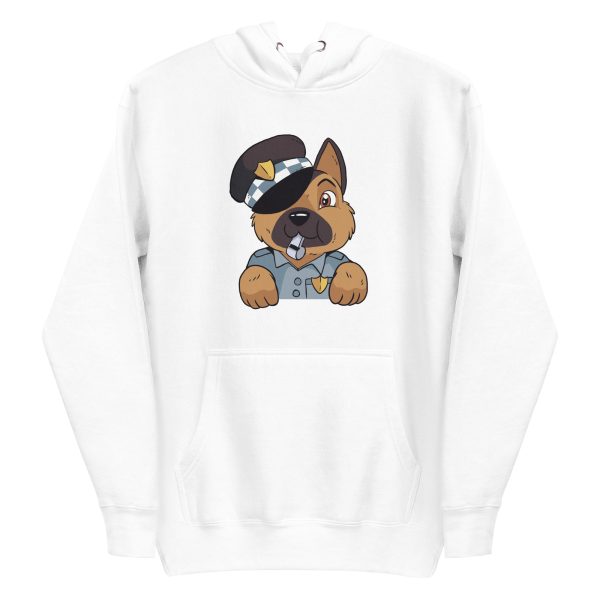 unisex-premium-pullover-hoodie-white-front-6aa189980b44a.jpg German Shepherd Police Hoodie