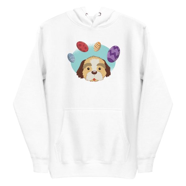 unisex-premium-pullover-hoodie-white-front-6aa18ad2086aa.jpg Easter Dog Hoodie