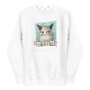 unisex-premium-pullover-hoodie-white-front-6aa3c354e750f.jpg Cat and Camera Hoodie