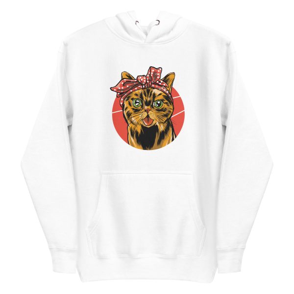 unisex-premium-pullover-hoodie-white-front-6aa4634e9b8d5.jpg Bandana Cat Hoodie
