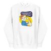 unisex-premium-pullover-hoodie-white-front-6aa4639672833.jpg Pin Up Cat Hoodie