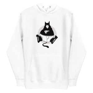 unisex-premium-pullover-hoodie-white-front-6aa4648a67d5f.jpg Pizza Cat Hoodie