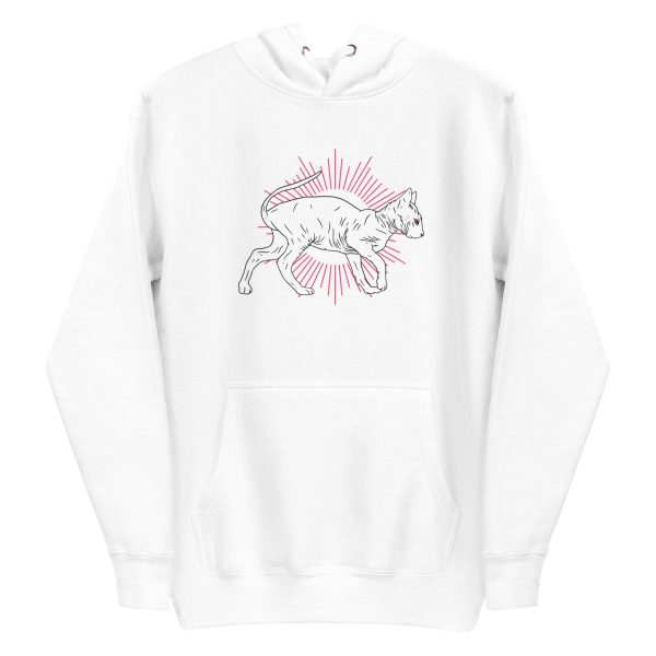 Hand Drawn Sphynx Cat Hoodie