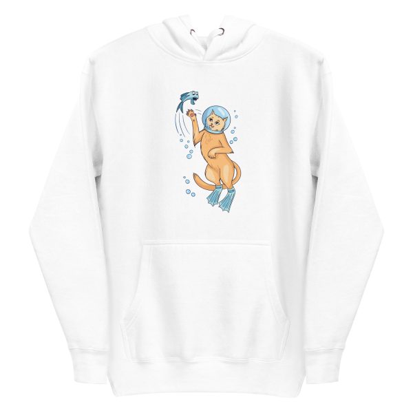 unisex-premium-pullover-hoodie-white-front-6aa71fe578e75.jpg Scuba Cat Hoodie