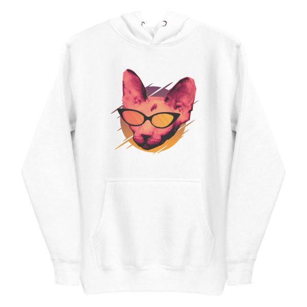 Party Cat With Sunglasses Hoodie