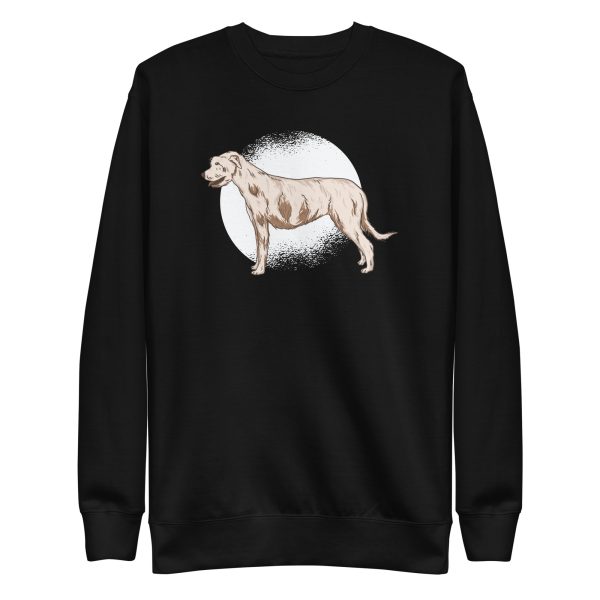 unisex-premium-sweatshirt-black-front-6a9d7245d535a.jpg Irish Wolfhound Sweatshirt