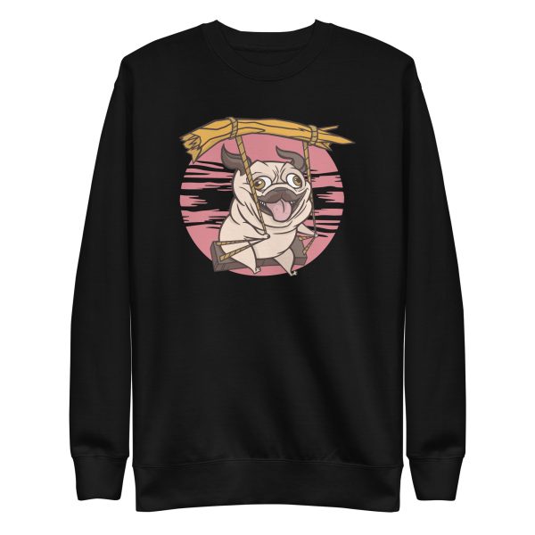 Swinging Pug Sweatshirt