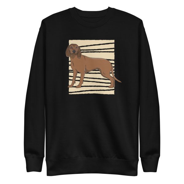 unisex-premium-sweatshirt-black-front-6a9f86717781a.jpg Bavarian Mountain Dog Sweatshirt