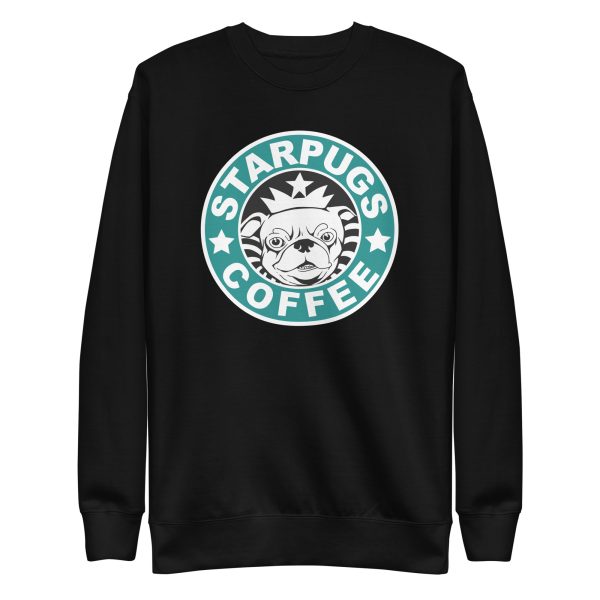 unisex-premium-sweatshirt-black-front-6a9f86f0e96f8.jpg Starpugs Sweatshirt