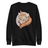 unisex-premium-sweatshirt-black-front-6a9f88986e87c.jpg Unicorn Pug Sweatshirt